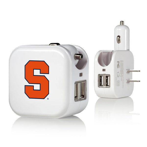 Syracuse Orange Insignia 2 in 1 USB Charger
