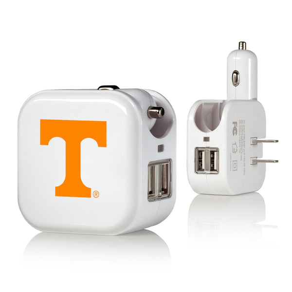 Tennessee Volunteers Insignia 2 in 1 USB Charger