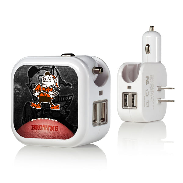 Cleveland Browns Legendary 2 in 1 USB Charger