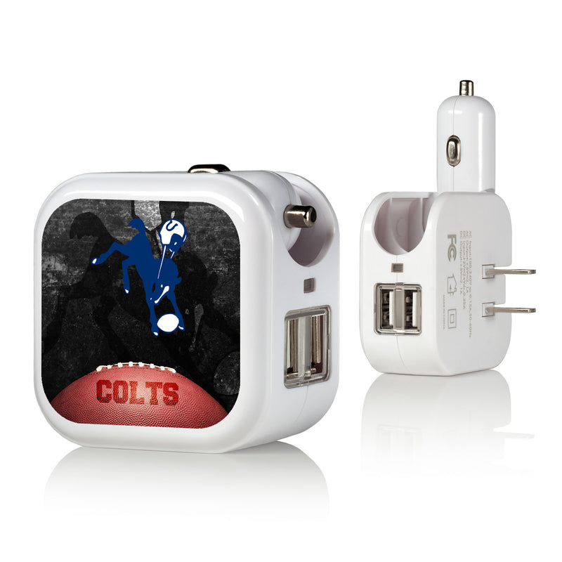 Baltimore Colts 1946 Historic Collection Legendary 2 in 1 USB Charger
