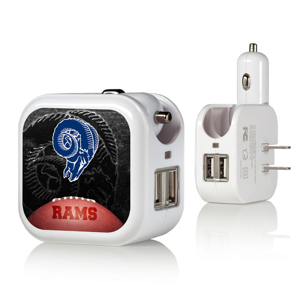 Los Angeles Rams Legendary 2 in 1 USB Charger