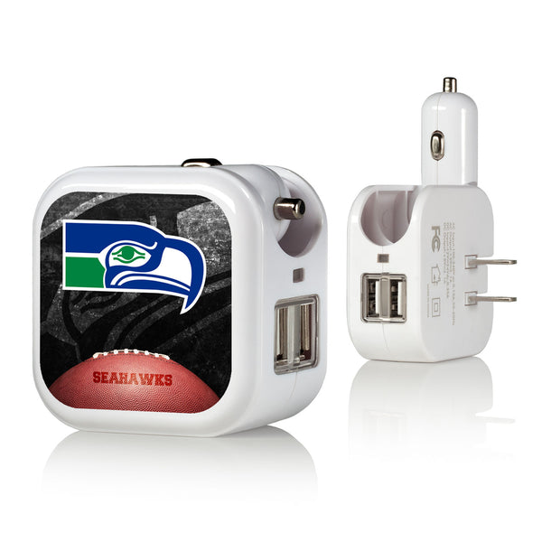Seattle Seahawks Legendary 2 in 1 USB Charger
