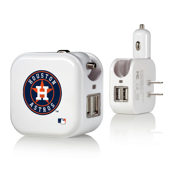 Houston Astros Insignia 2 in 1 USB Charger