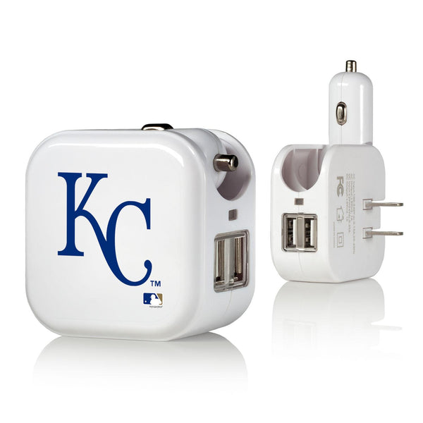 Kansas City Royals Insignia 2 in 1 USB Charger