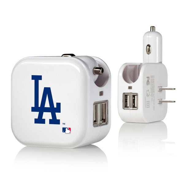 LA Dodgers Insignia 2 in 1 USB Charger
