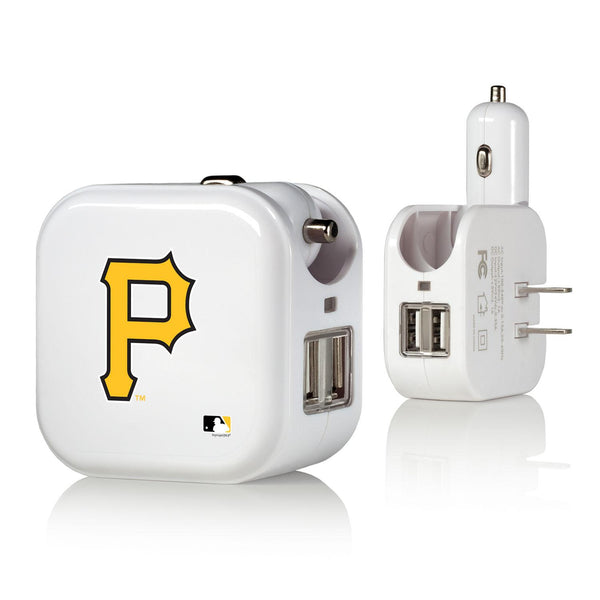 Pittsburgh Pirates Insignia 2 in 1 USB Charger