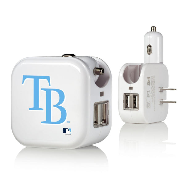 Tampa Bay Rays Insignia 2 in 1 USB Charger
