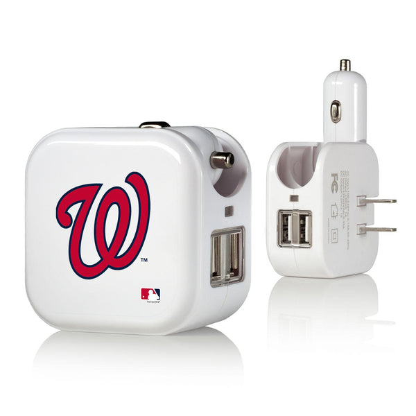Washington Nationals Insignia 2 in 1 USB Charger