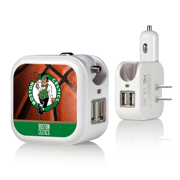 Boston Celtics Basketball 2 in 1 USB Charger