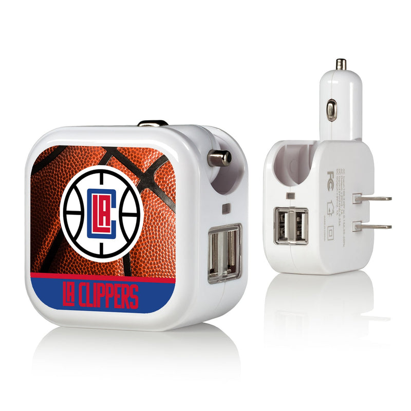 Los Angeles Clippers Basketball 2 in 1 USB Charger
