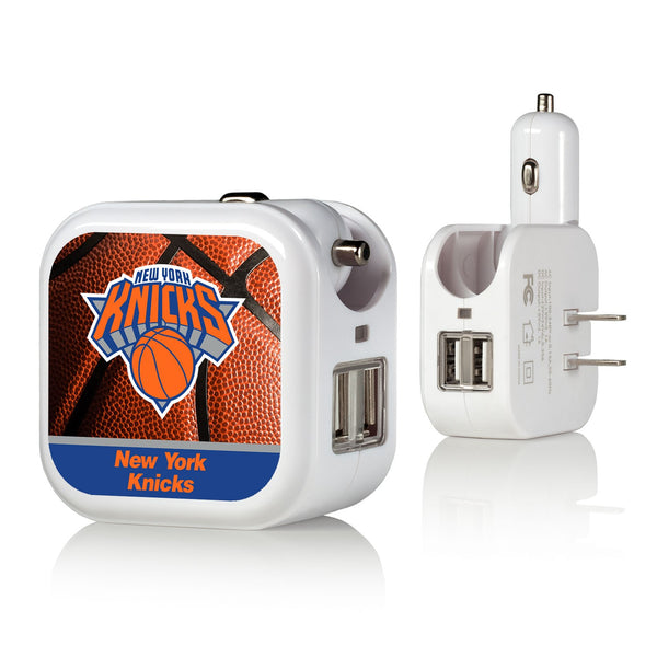 New York Knicks Basketball 2 in 1 USB Charger