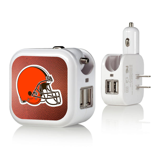 Cleveland Browns Football 2 in 1 USB Charger