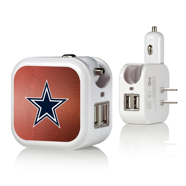 Dallas Cowboys Football 2 in 1 USB Charger