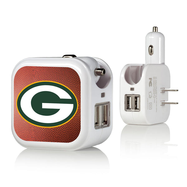 Green Bay Packers Football 2 in 1 USB Charger