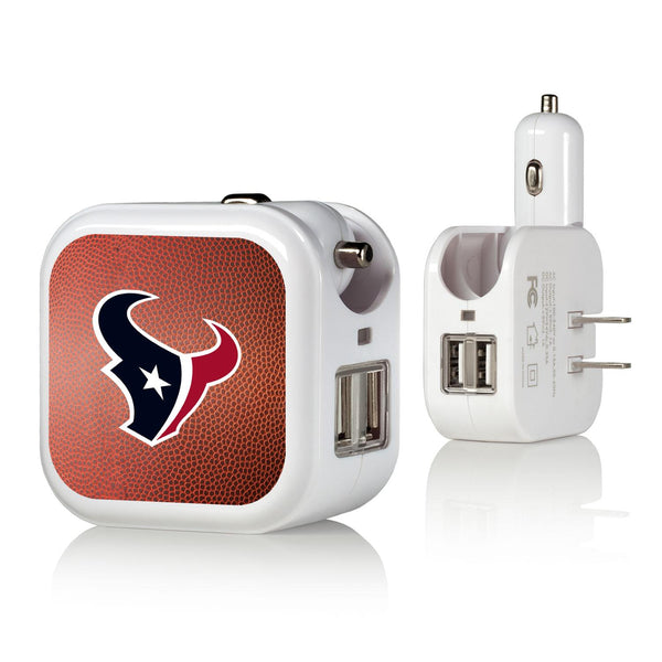 Houston Texans Football 2 in 1 USB Charger