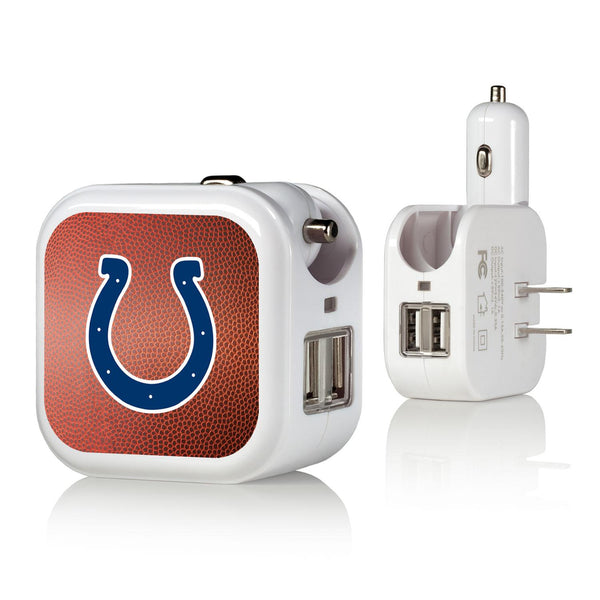 Indianapolis Colts Football 2 in 1 USB Charger