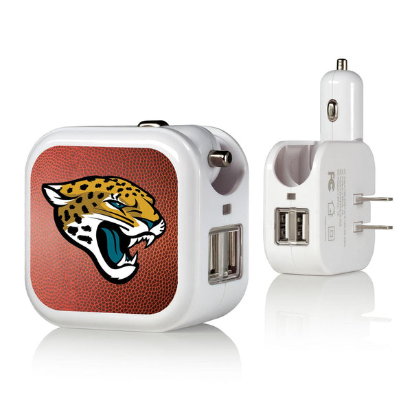 Jacksonville Jaguars Football 2 in 1 USB Charger