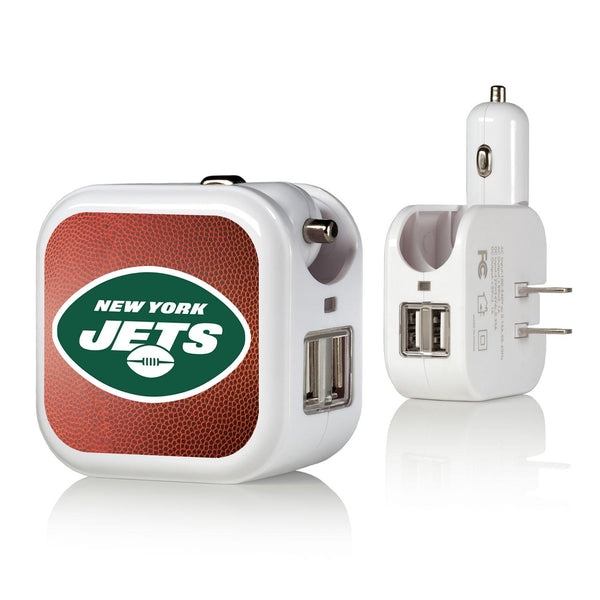 New York Jets Football 2 in 1 USB Charger
