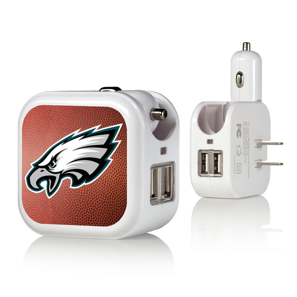 Philadelphia Eagles Football 2 in 1 USB Charger