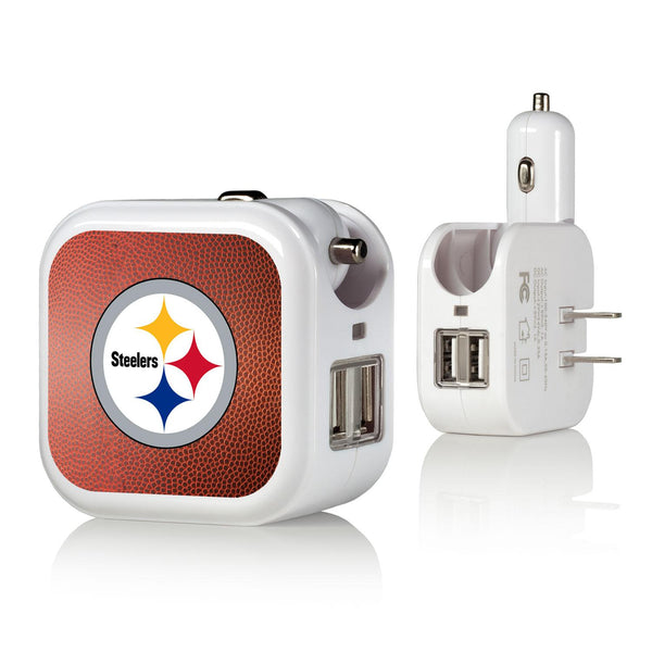 Pittsburgh Steelers Football 2 in 1 USB Charger
