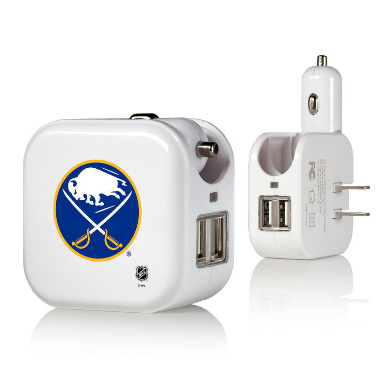 Buffalo Sabres Insignia 2 in 1 USB Charger