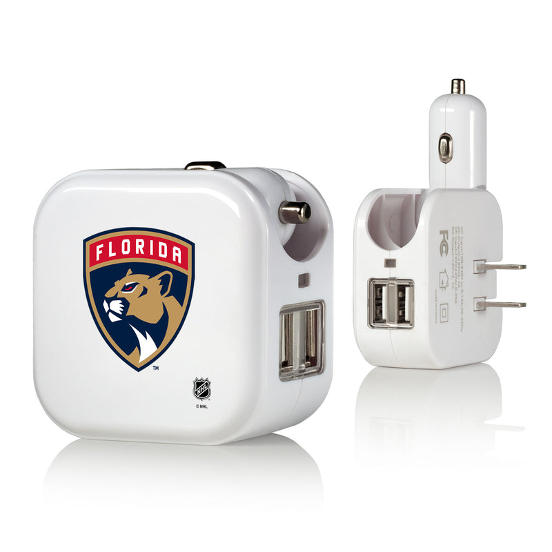 Florida Panthers Insignia 2 in 1 USB Charger