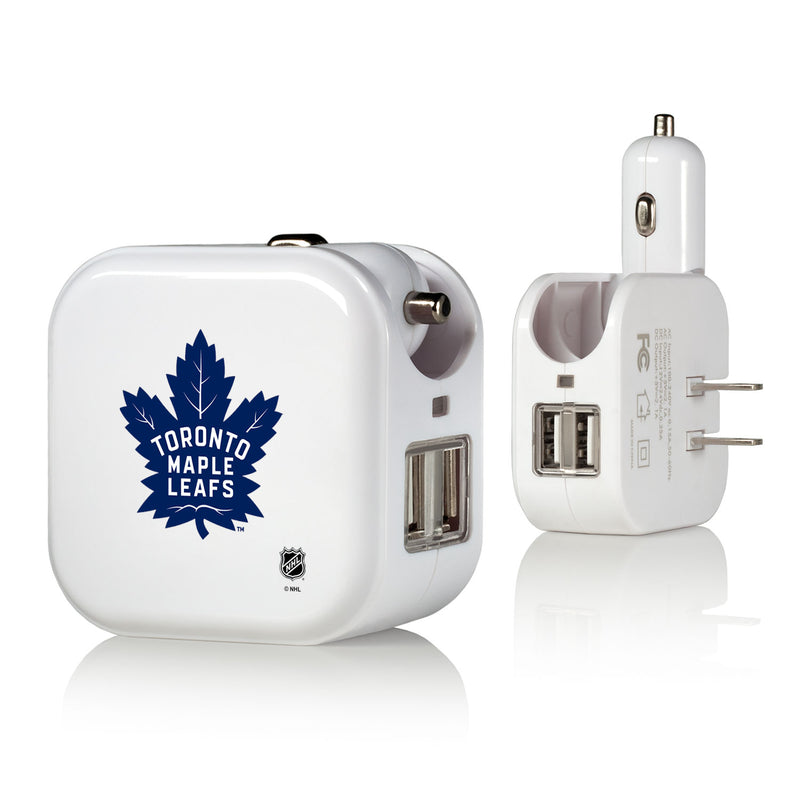 Toronto Maple Leafs Insignia 2 in 1 USB Charger