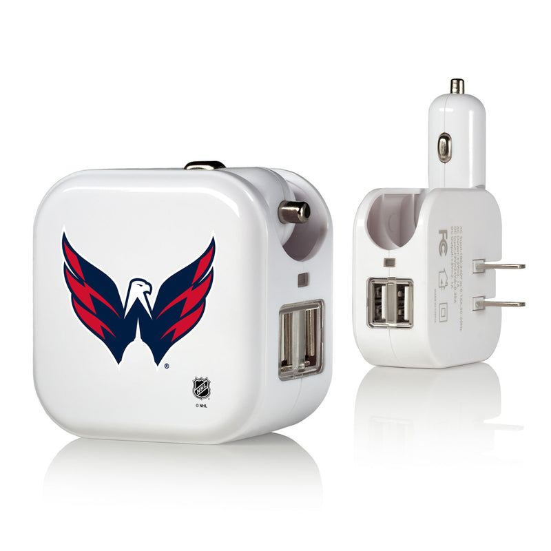 Washington Capitals Insignia 2 in 1 USB Charger