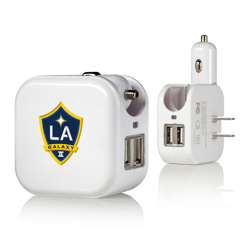 LA Galaxy II  Insignia 2 in 1 USB Charger