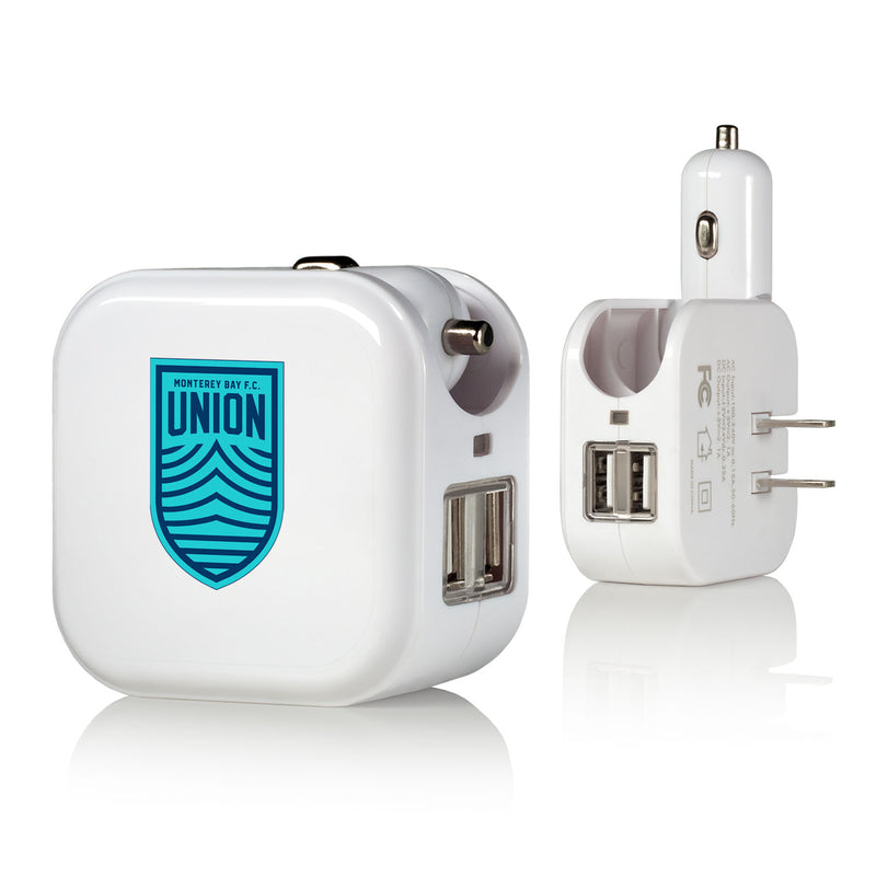 Monterey Bay FC  Insignia 2 in 1 USB Charger