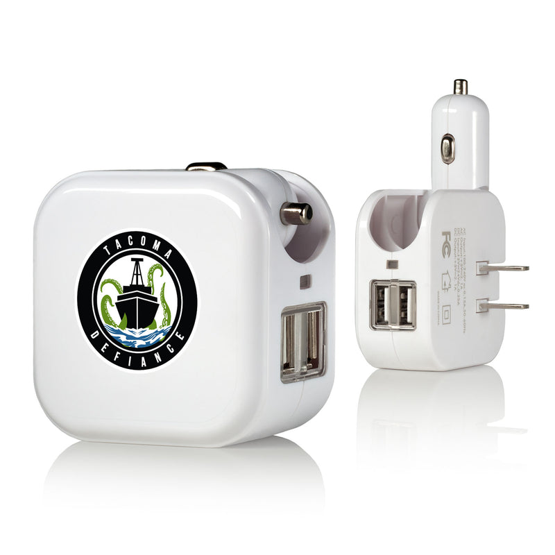 Tacoma Defiance Insignia 2 in 1 USB Charger
