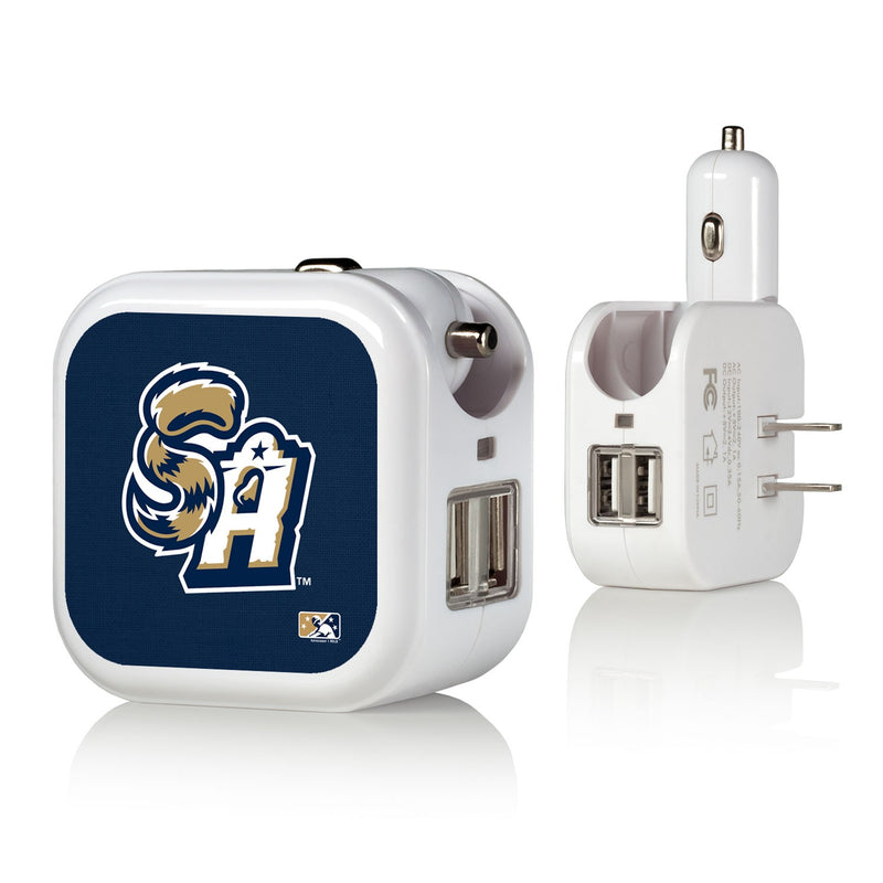 San Antonio Missions Solid 2 in 1 USB Charger