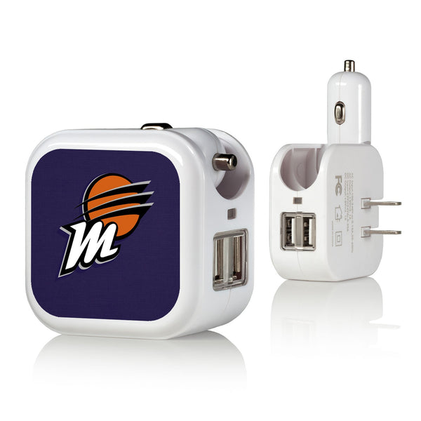 Phoenix Mercury Solid 2 in 1 USB Charger