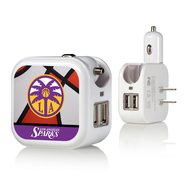 Los Angeles Sparks Basketball 2 in 1 USB Charger