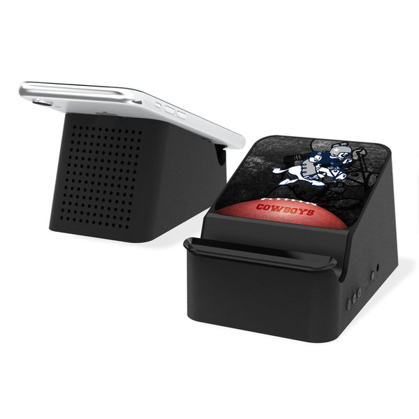 Dallas Cowboys 1966-1969 Historic Collection Legendary Wireless Charging Station and Bluetooth Speaker