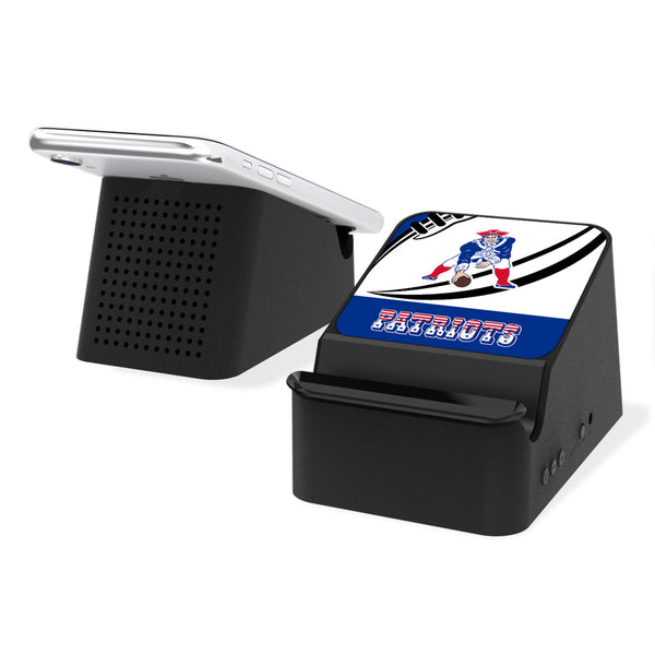 New England Patriots Passtime Wireless Charging Station and Bluetooth Speaker