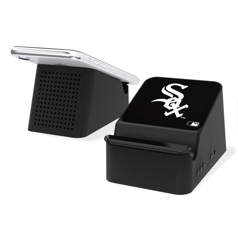 Chicago White Sox White Sox Solid Wireless Charging Station and Bluetooth Speaker