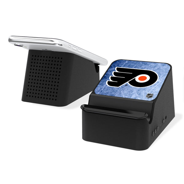 Philadelphia Flyers Ice Wireless Charging Station and Bluetooth Speaker