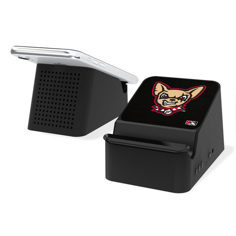 El Paso Chihuahuas Solid Wireless Charging Station and Bluetooth Speaker