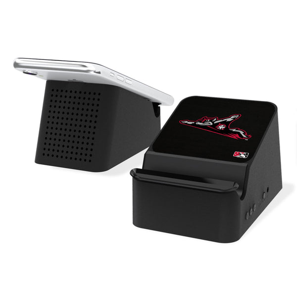 Richmond Flying Squirrels Solid Wireless Charging Station and Bluetooth Speaker