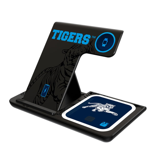 Jackson State Tigers Monocolor Tilt 3 in 1 Charging Station