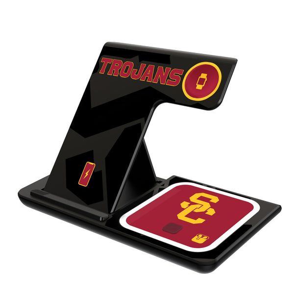 Southern California Trojans Monocolor Tilt 3 in 1 Charging Station
