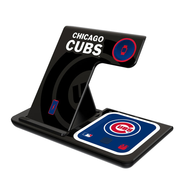 Chicago Cubs Tilt 3 in 1 Charging Station