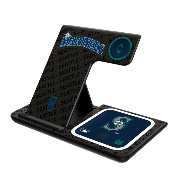 Seattle Mariners Tilt 3 in 1 Charging Station