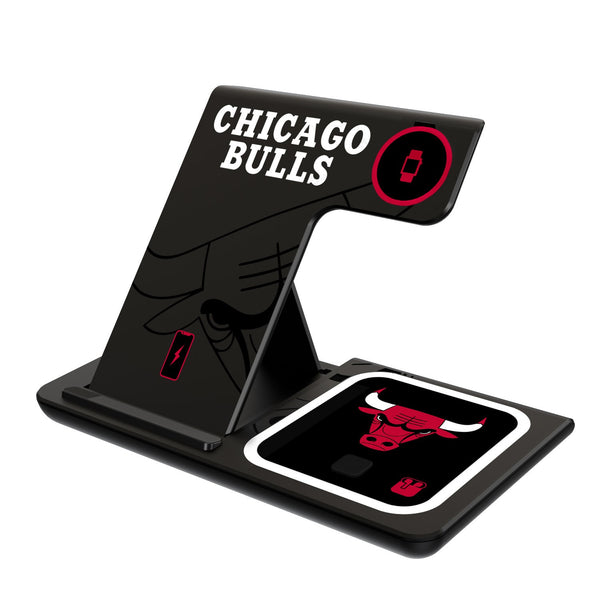 Chicago Bulls Tilt 3 in 1 Charging Station