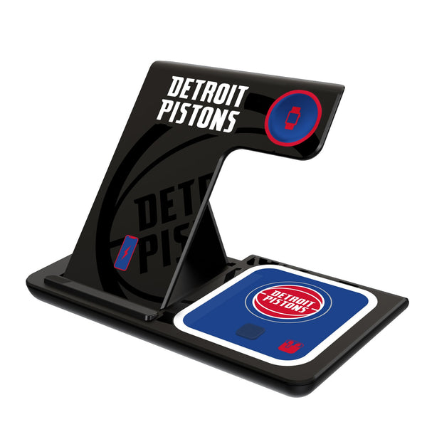 Detroit Pistons Tilt 3 in 1 Charging Station