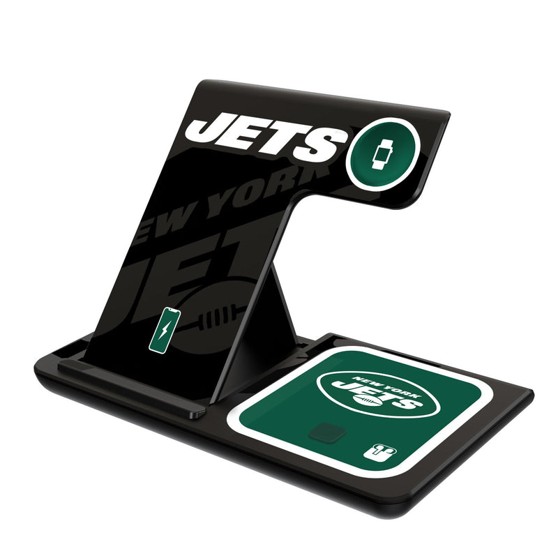 New York Jets Tilt 3 in 1 Charging Station