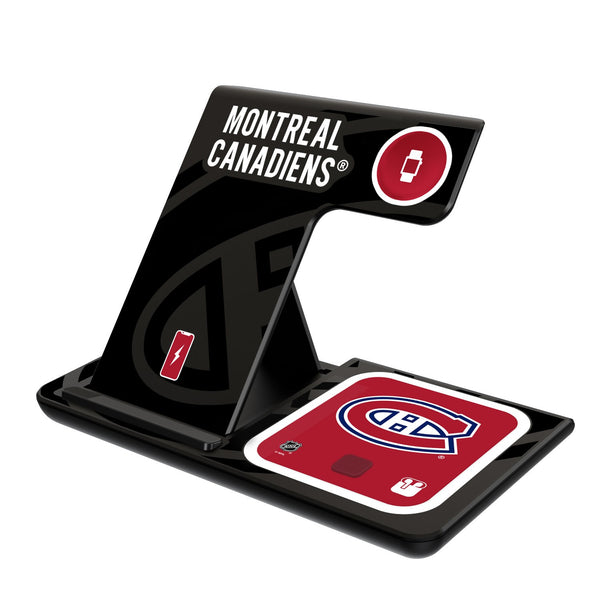 Montreal Canadiens Tilt 3 in 1 Charging Station