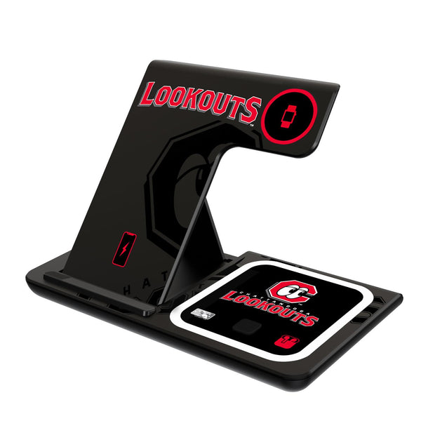 Chattanooga Lookouts Tilt 3 in 1 Charging Station