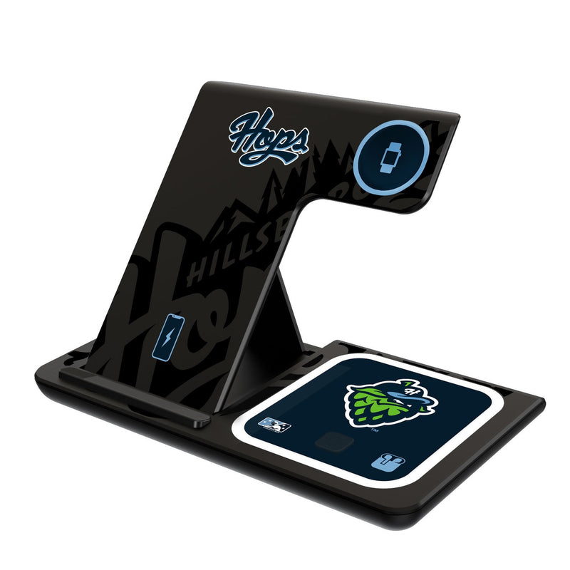 Hillsboro Hops Tilt 3 in 1 Charging Station